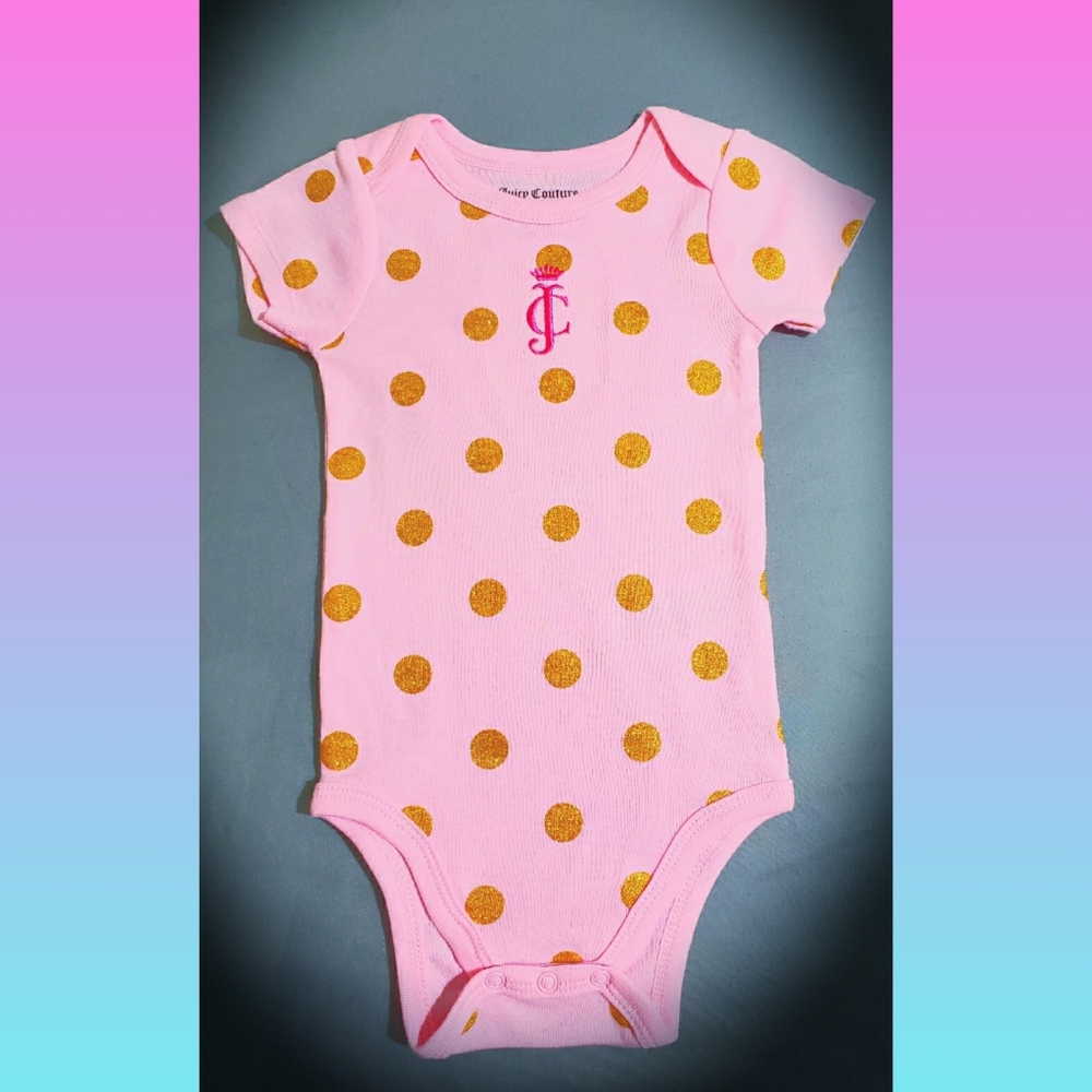 Juicy Couture onesie 3/6 months old
